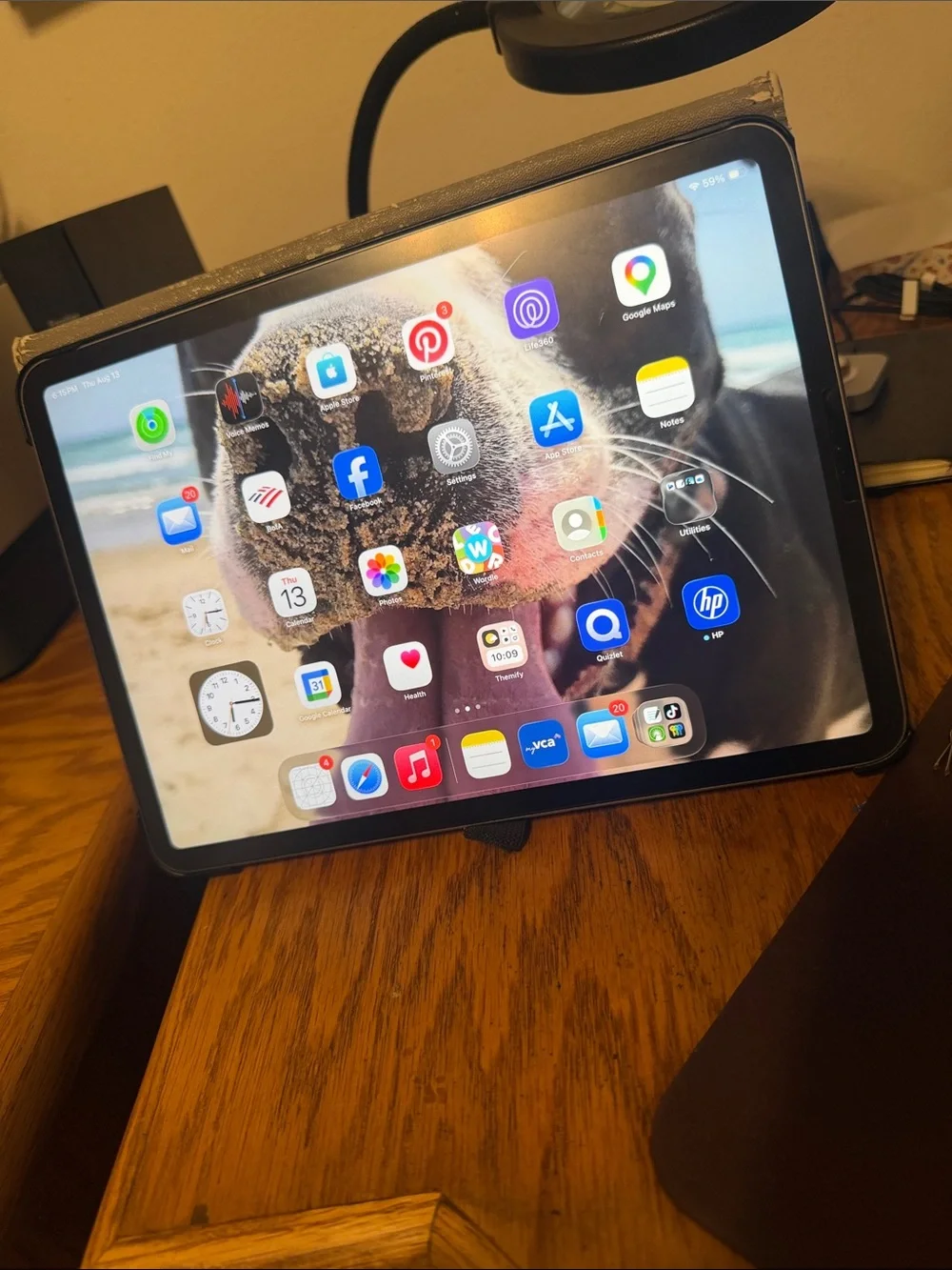 Apple Tablet in Dark Gray Metal Finish